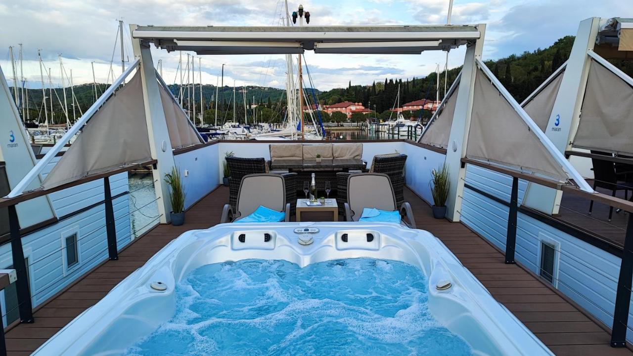 Sea Lux Floating House Ajda Portorose Vila Exterior foto